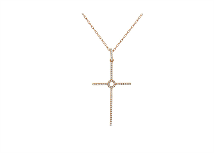 Long Cross Fashion Pendant